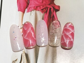 お気軽ビューティエーヴィヒ(Ewig)/4月キャンペーンネイル