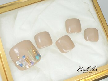 (534)シェルフットネイル