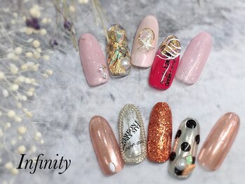 インフィニティ なんば店(Infinity)/【ミラーネイル】リゾート