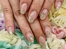 ディーネイル 京橋(D-nail)/【小川】キラキラグラデーション