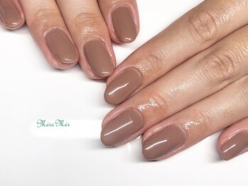 メールメール 和光市本店(MereMer)/ブラウンワンカラーネイル