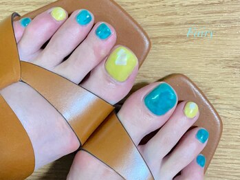 フェアリー(Fairy)/夏先取りフットネイル♪by加藤