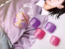 ネイルサロンフォーユー(for u)/タイダイネイル♪￥7000