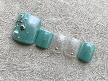 アバーブザビューティーアイランド 吉祥寺店(Above the beauty island)/デザインフットネイル　￥13,640