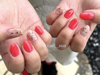 アシンメトリーネイル