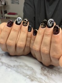 ハロウィンネイル