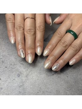 アース 新瑞橋店(HAIR & MAKE EARTH)/ホワイトオーロラ