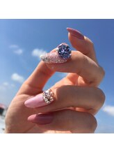 ネイルサロン エルオーケー(L.O.K)/【定額アートプランA】+TRILOGY