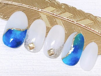 ネイルズガッシュ 大森駅前店(NAILs GUSH)/*ラグーンタイダイ*