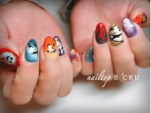 ネイルトップエクル(nail top E CRU)/ハロウィン