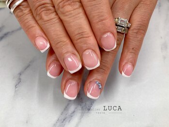 ネイルアトリエルカ(nail atelier LUCA)/M-244 大人上品フレンチネイル
