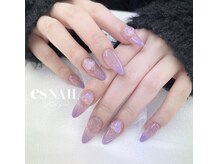 エスネイル 新宿西口店(es NAIL)/キラキラグラデーション