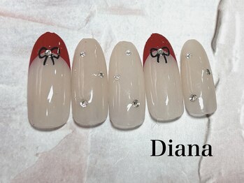 ディアナ ひたちなか高場店(DIANA)/定額ネイル 7,700円 A-135