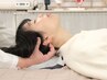 【耳の高さが違いメガネが傾く方】輪郭整顔整体 ￥2,980