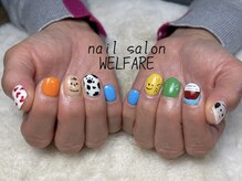 ウェルフェア(WELFARE)の雰囲気（キャラクターも承ります。事前にデザインお送りください。）