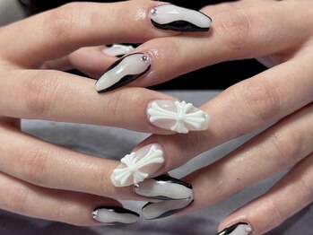 シーネイルサロン 香取店(C nail salon)/アート×クロムパーツ