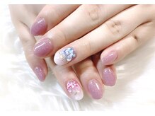 リーヴェ(Riebe)/紫陽花ネイル