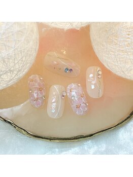 ベリー(berry)/定額¥7500 手書き桜