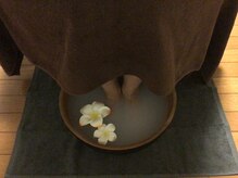 アヤナミ(ayanami)の雰囲気（フットケアの効果を高める嬉しい足湯…とにかく疲れた時にどうぞ）