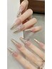 《HAND》チップ長出し10本+デザイン¥13000 