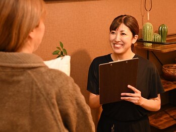 ラタン 調布 深大寺(Rattan)/コース前にコースとご体調確認