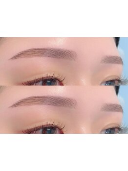 アイブロウメニューがあるサロン