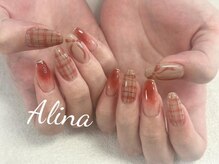 エリナネイルサロン池袋(Alina Nail Salon)/リボンデザイン