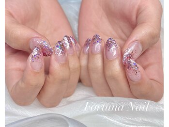 クリスマスラメ グラデーション