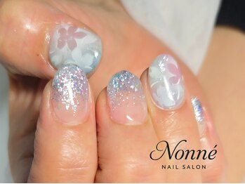 エアブラシ桜アート