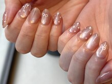 レトネイル レトネイル 大阪梅田(reto nail)/定額/ハートホロ/リボン/春