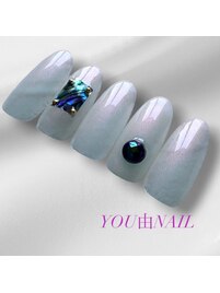 ホワイトパールとアバロンシェル