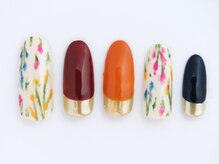 ネイル リッチ(Nail Rich)/根元ミラーがオシャレ♪