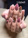 バレンタインネイル