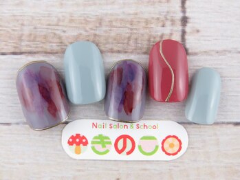 ネイルサロン きのこ/選べるデザインMコース