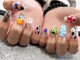 キャラクターネイル