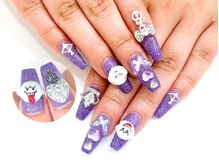 ネイルコレクション ピンク(Nail Collection Pink)/長さ出しジェル放題＋3Dキャラ