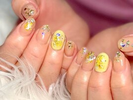 押し花ネイル