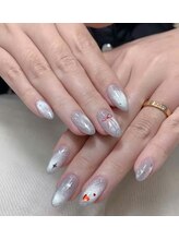 ヘブン ネイル 鶯谷(HEAVEN Nail)/ワンカラーキャatアイネイル