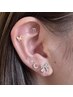 【小顔/ダイエット/肩こり】耳つぼジュエリー《両耳3~6粒》♪
