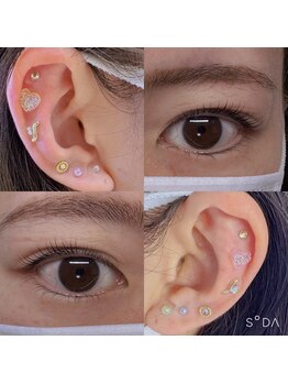 ジェルメ(Germer)/まつげパーマ+耳つぼジュエリー