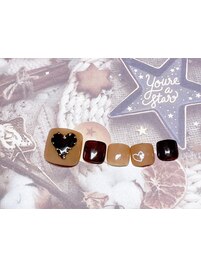 1月定額フットネイルアート