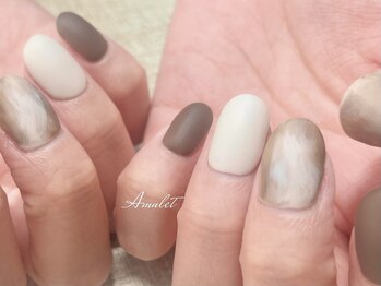 カフェラテネイル