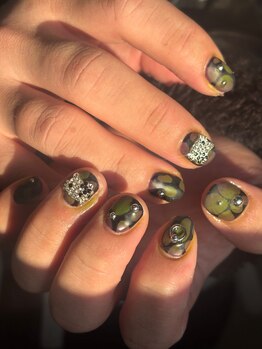 プア 千葉(pua)/akariお任せアートメンズネイル