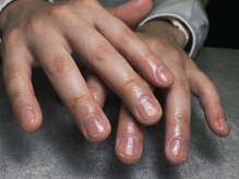 オムネイル 渋谷(HOMME NAIL)/クリアジェル ¥4.400