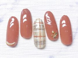 チェックネイル