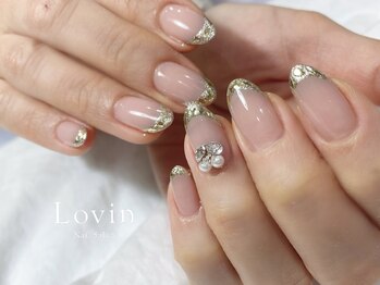 ラヴィン なんばスカイオ店(Lovin)/【パラジェル】ガラスフレンチ