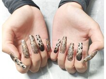 ギーク(geek)/レオパードネイル