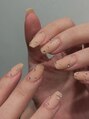 ファンクションネイルズ 表参道 原宿(FUNCTION NAILS)&nbsp;マットにストーン可愛いです！