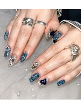 ジーナ 豊洲ベイフロント(Zina)/ビジューパーツラメネイル