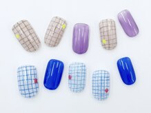 ネイルサロンクイール 宇都宮店(NAIL SALON QUILL)/色鉛筆デザイン